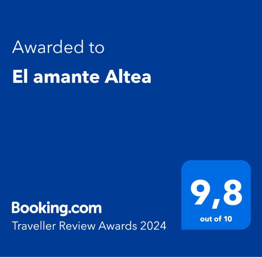 Precioso Apartamento Boutique El Amante (Adults Only) Альтеа Экстерьер фото